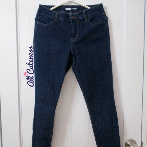 Old Navy Super Skinny Mid Rise Jeans Size 4 - Picture 1 of 5